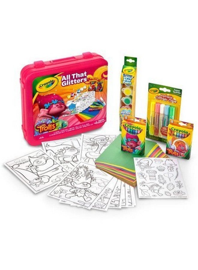 Crayola Dreamworks Trolls All That Glitters Coloring Kit - Image 3