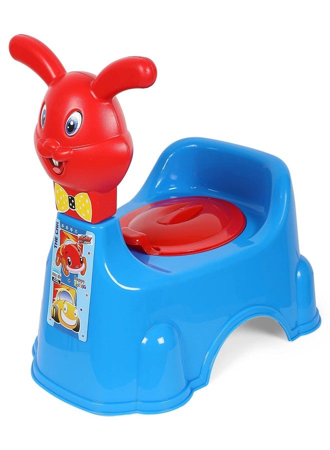 KORBOX Rabbit Shape Style Baby Potty Training Seat For 6 Months To 4 Years Of Kids. (Blue) - Image 1