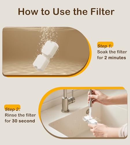 HOOISE Cat Water Fountain Filters: 12Pack Replacement Pet Fountain Filter of 12 Carbon Filters & 12 Sponges - Use for HOOISE 74oz Automatic Pet Fountain Cat Water Dispenser S15/S15-Pro/S15-Plus - Image 4