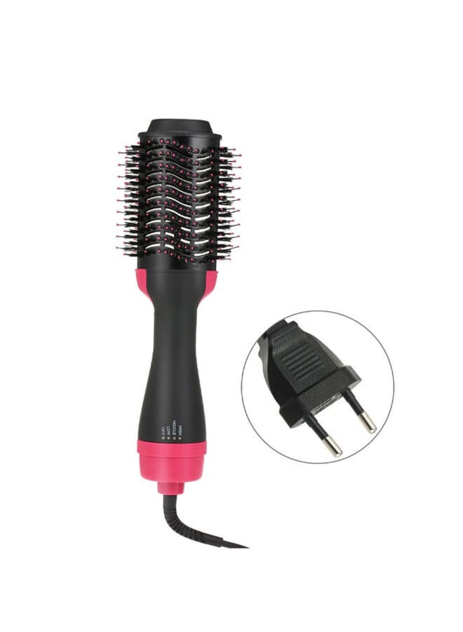 PROMASS Hair Dryer And Volumizer Roller Comb - Pink/Black - Image 3