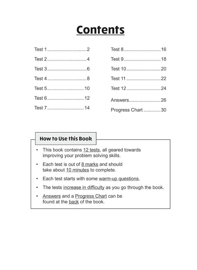 KS1 Year 2 Maths 10-Minute Tests: Problem Solving  - Image 3