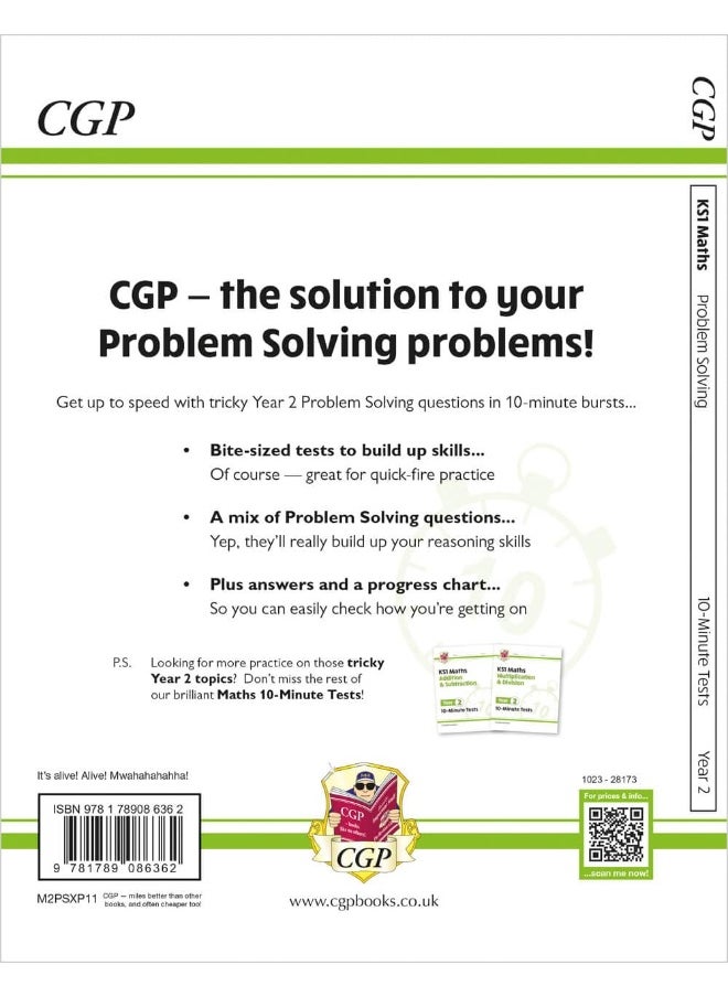 KS1 Year 2 Maths 10-Minute Tests: Problem Solving  - Image 2