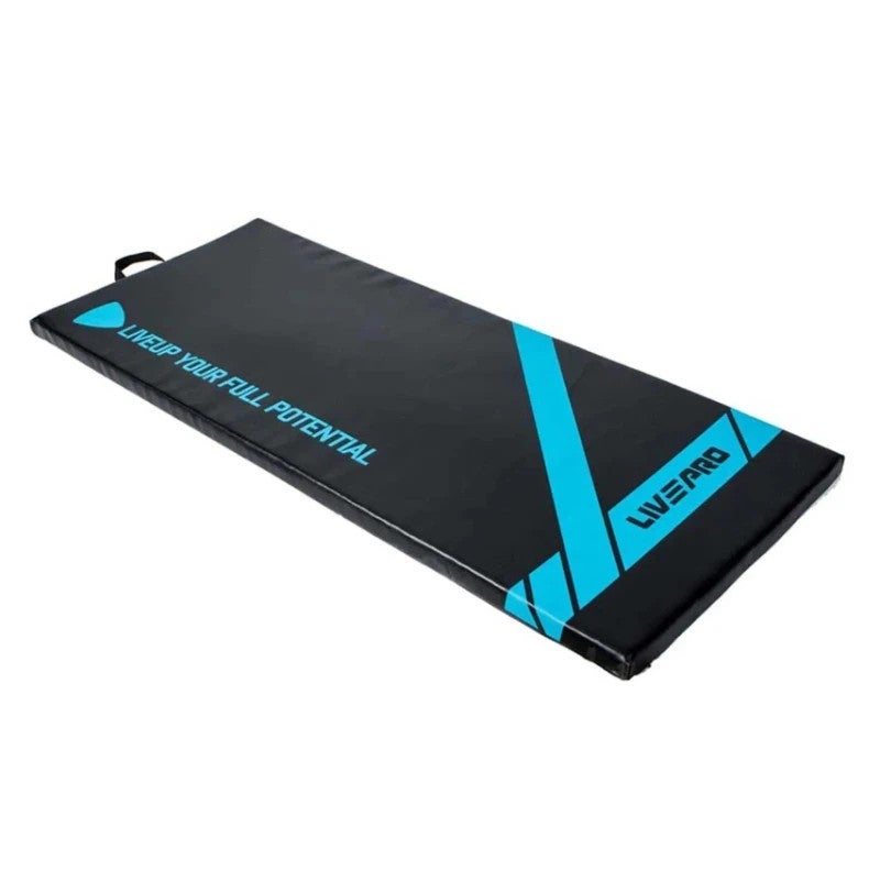 LiveUp Multi Purpose Strtch Mat-Bk Yoga Mat - Black