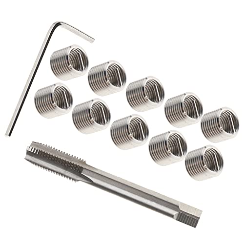 SING F LTD Metric Thread Repair Set Thread Master Repair Kit for Automotive Repairs 15pcs M9x1.25 - Image 4