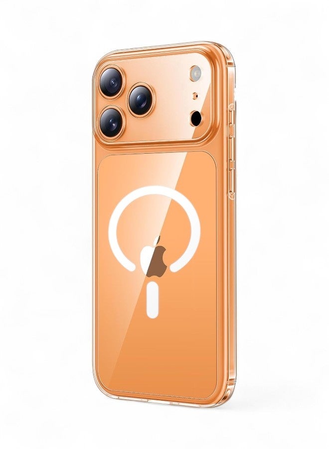 (iP 17 PM) iPhone 17 Pro Max, Shockproof Magnetic Case, Anti-Scratch Protective Cover with MagSafe Wireless Charging, Made of High-Quality TPU - Clear Gear - Image 1