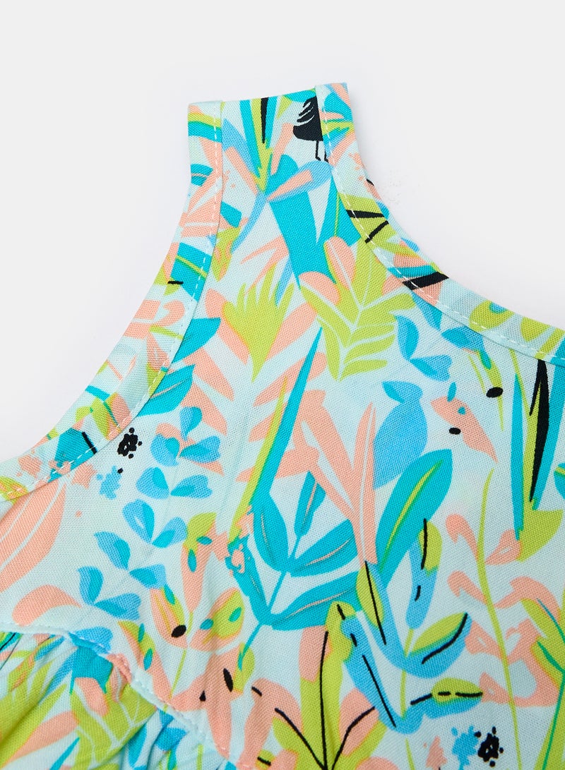 Panco Baby Girls JUNGLE Drawstring Viscose Undershirt - Image 3