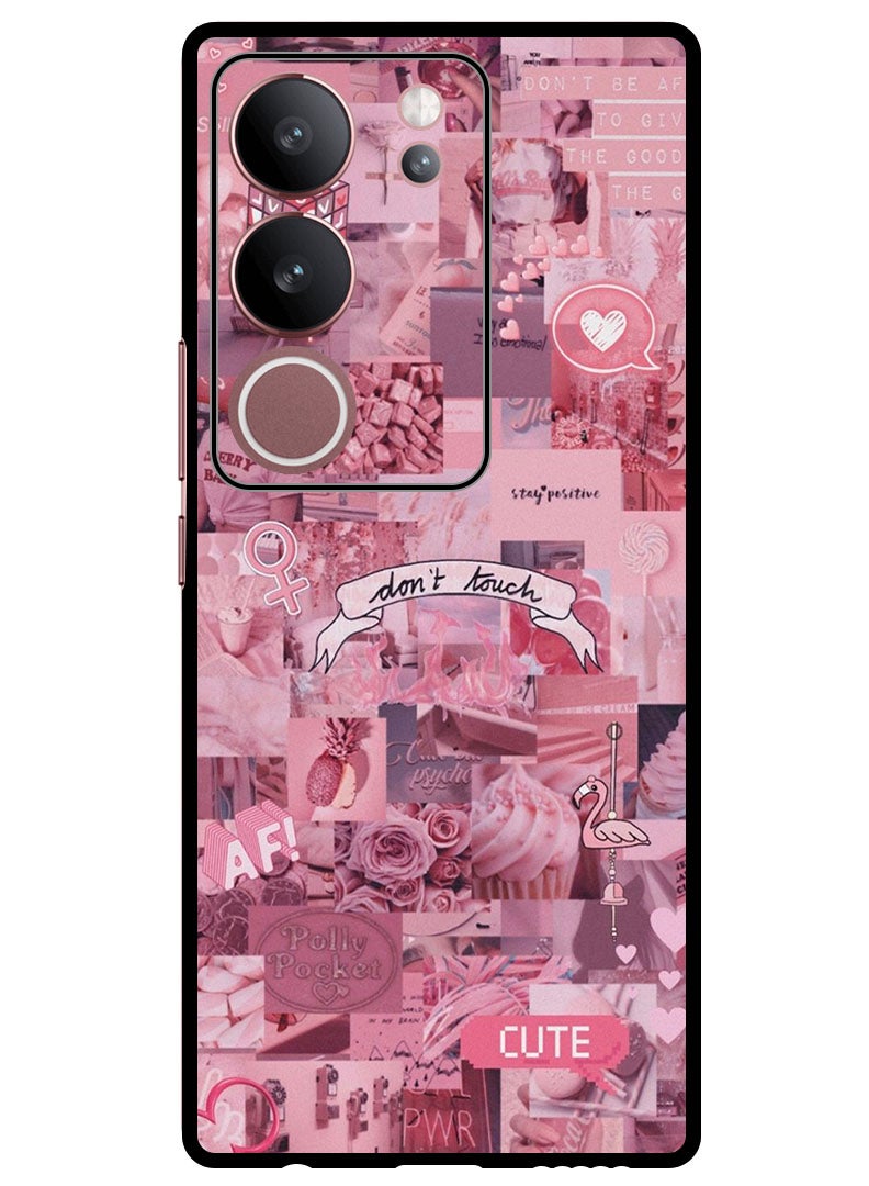 Theodor Protective Case Anti Scratch Shock Proof Bumper Cover For Vivo V29 - V29 Pro Dont Touch - Image 1