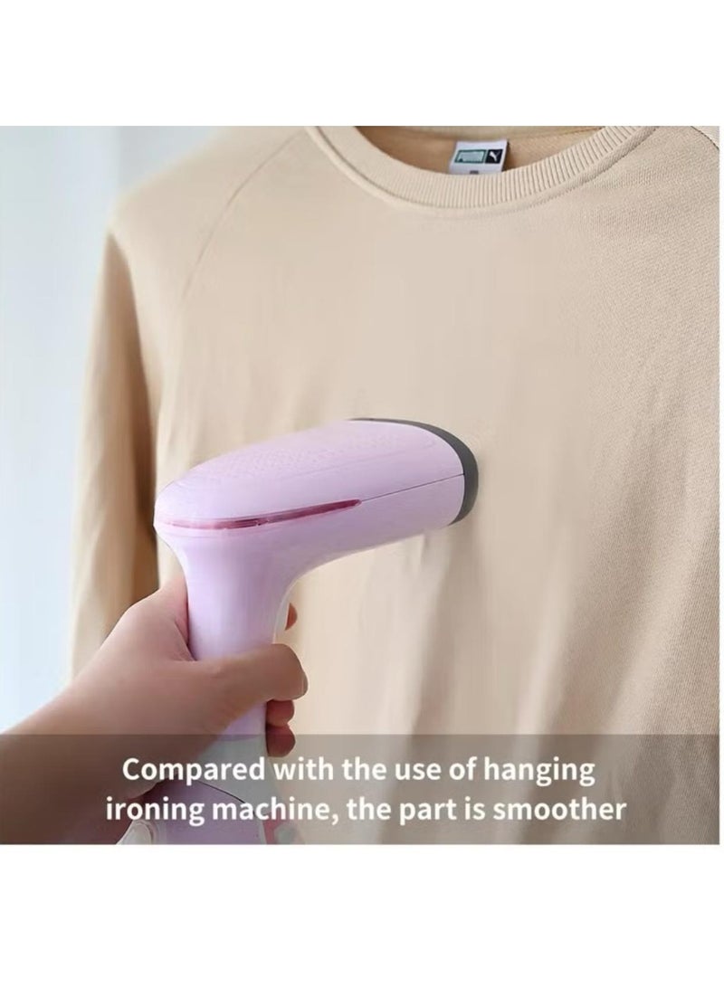 LC DLC Portable Handheld Garment Steamer in Pink – Powerful Steam Ironing for All Fabrics – Ergonomic & Lightweight Design – Easy to Use & Travel-Friendly - Image 4