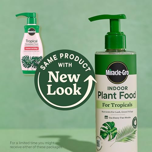 Miracle-Gro Indoor Plant Food for Tropicals, Liquid Plant Food for Tropical Houseplants, 8 fl. oz., 2-Pack - Image 2