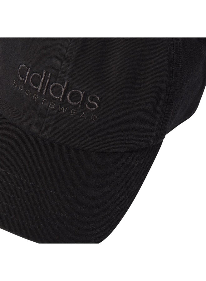 Adidas Spw Dad Cap Black Training Cap For Unisex Youth - Image 2