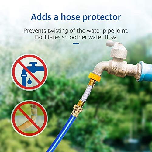 Waterspecialist Garden Hose Water Filter with Hose Protector, Compatible with Mist Cooling System, Reduces Chlorine, Bad Taste and Odor for Gardening and Pets. - Image 3