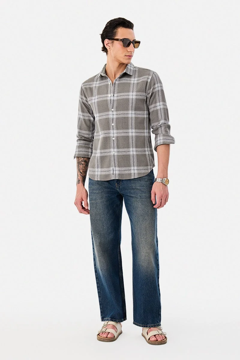 سنيتش Checks Regular Fit Shirt