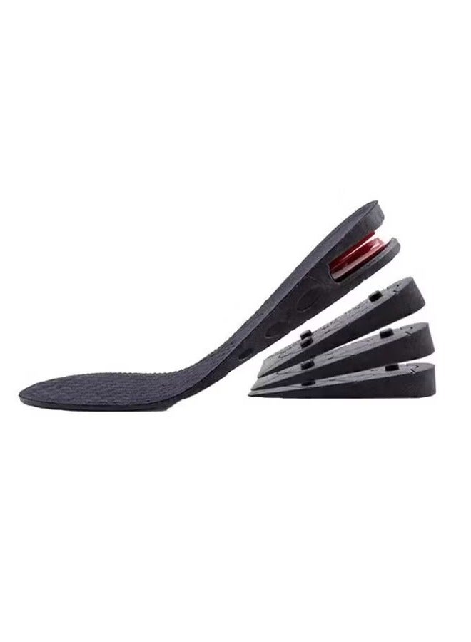 shomira 4 Layer Unisex Height Increase Insole Lift Men Women Insole Lift Kit Air Cushion Heel Insert 4 Layer (3.54  - Image 2