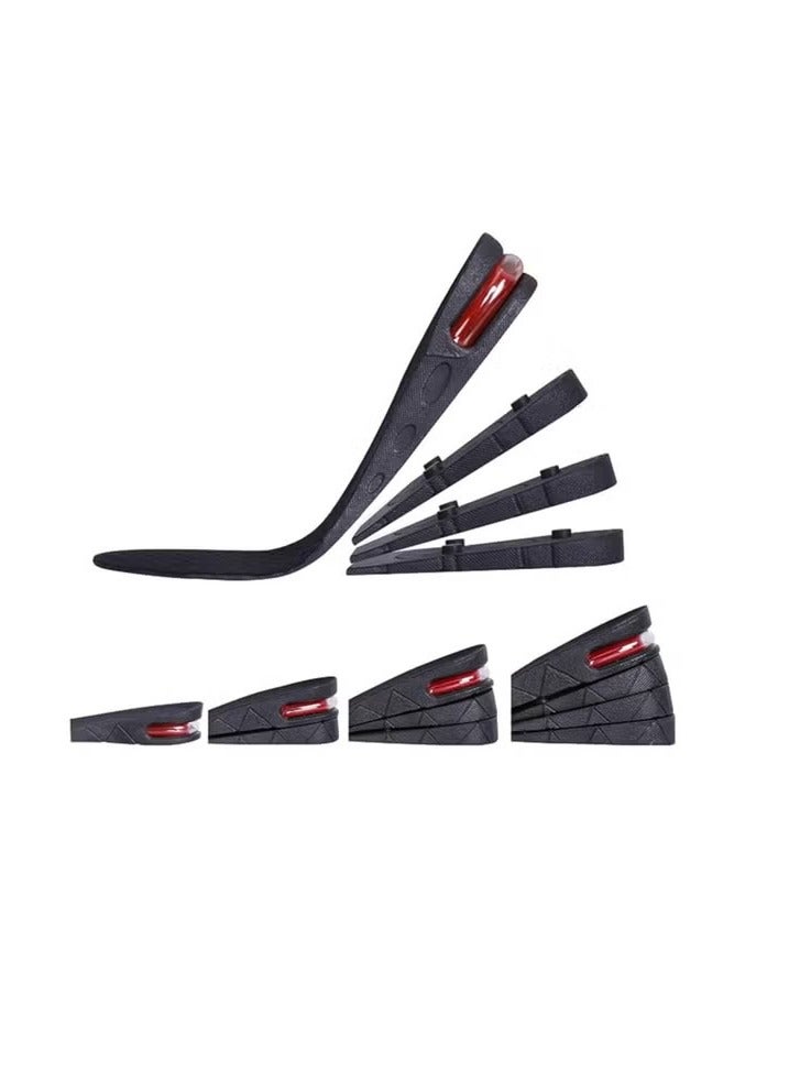shomira 4 Layer Unisex Height Increase Insole Lift Men Women Insole Lift Kit Air Cushion Heel Insert 4 Layer (3.54  - Image 5