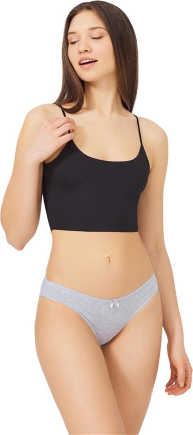 COTTONHILL Basic Cotton Women's Bikini Panties 7 Pack  - Image 4