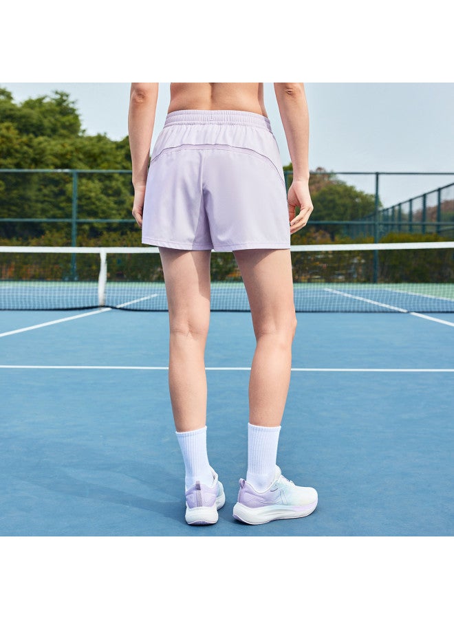 إكستيب 【مضاد للبكتيريا سريع الجفاف】 شورتات رياضية للنساء، بنسج جديد صيفي، شورتات ركض خفيفة الوزن تسمح بتبادل الهواء وطرد الرطوبة - Image 4