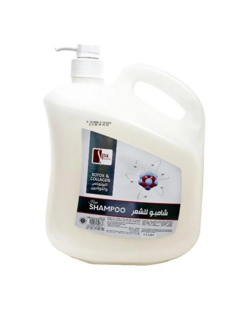 Spa System Botox & Collagen Hair Shampoo, 4.2L