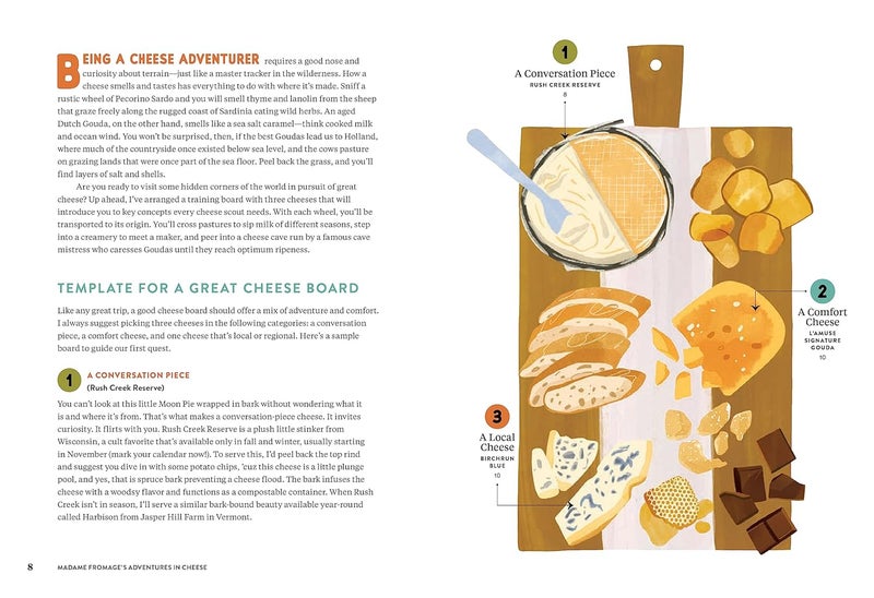 مغامرات مدام فروماج في الجبنة: كيفية استكشافها، وتنسيقها، وحبها، من أطرى جبن البري إلى أجرأ أنواع الجبنة الزرقاء - Image 2