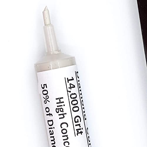 TechDiamondTools Diamond Polishing Compound Polishing Paste USA Made 14,000 Grit 0-1 Microns for Marble Glass Metal Rock Jewelry Resin Silver Chrome Gemstone with High Concentration of Diamond Powder - Image 5