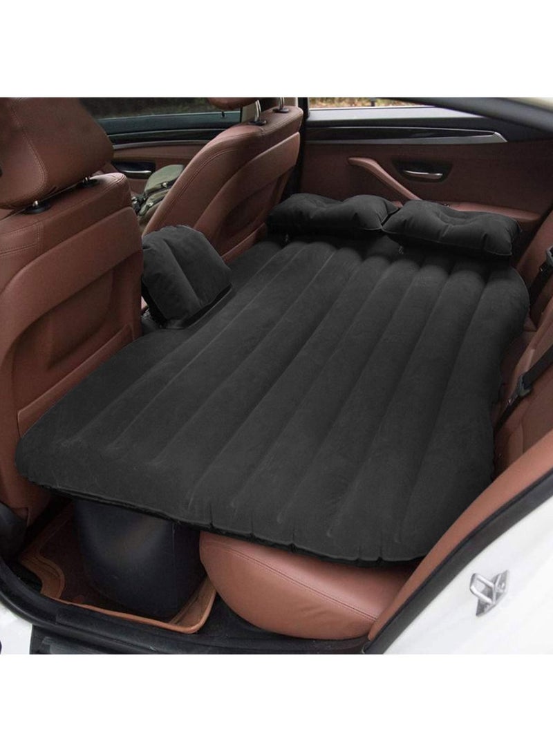 Generic Car tourist mattress inflatable bed with pillow camping mat self-driving ride sleeping mat picnic beach air mattress sleeping pad  - Image 1