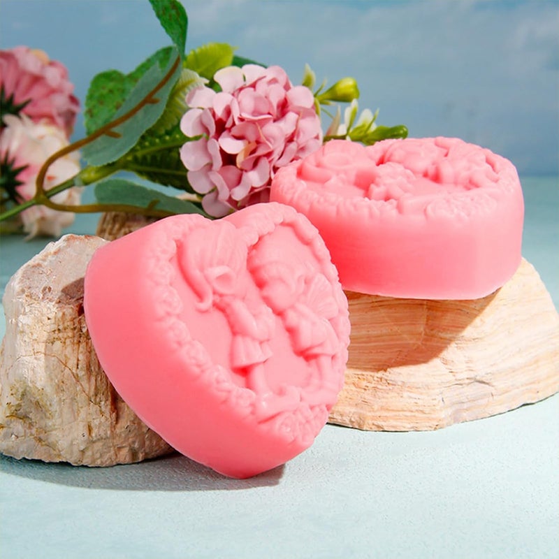T-shin Tshin AngelShaped Botanical SoapAdorable Handmade MultiUse Fragrant Spa Soap Bar for BathFace HandsGentle SkinFriendly Gift for Weddings Baby ShowersFun DecorativeSuper Cute for Display - Image 5