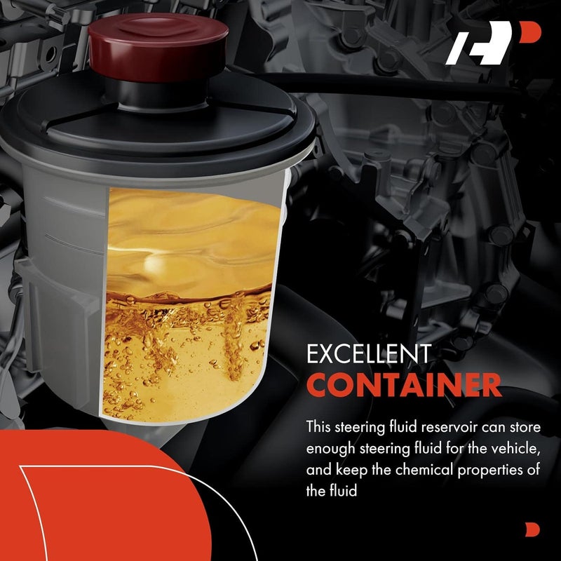 A-Premium Power Steering Reservoir Tank with Cap - Image 5