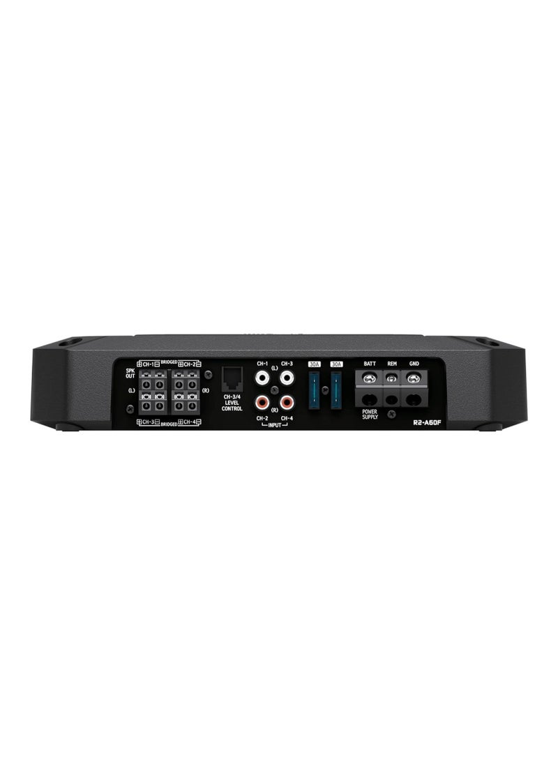 Alpine - Alpine R2-A60F R-Series 4-Channel Amplifier - 150W x 4 at 2-Ohm, Hi-Res Certified - Image 1