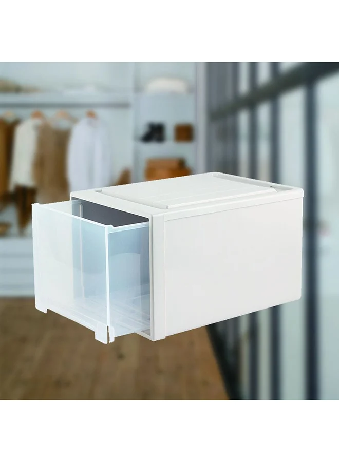 DANUBE HOME Magnus Drawer Storage Box 49L 47X35X30 Cm Beige