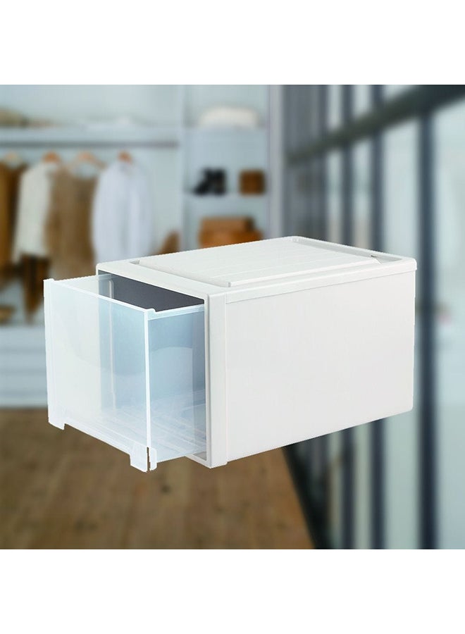 DANUBE HOME صندوق تخزين أدراج ماجنوس 49 لتر 47X35X30 سم، بيج - Image 1