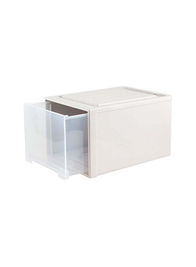 DANUBE HOME صندوق تخزين أدراج ماجنوس 49 لتر 47X35X30 سم، بيج - Image 4