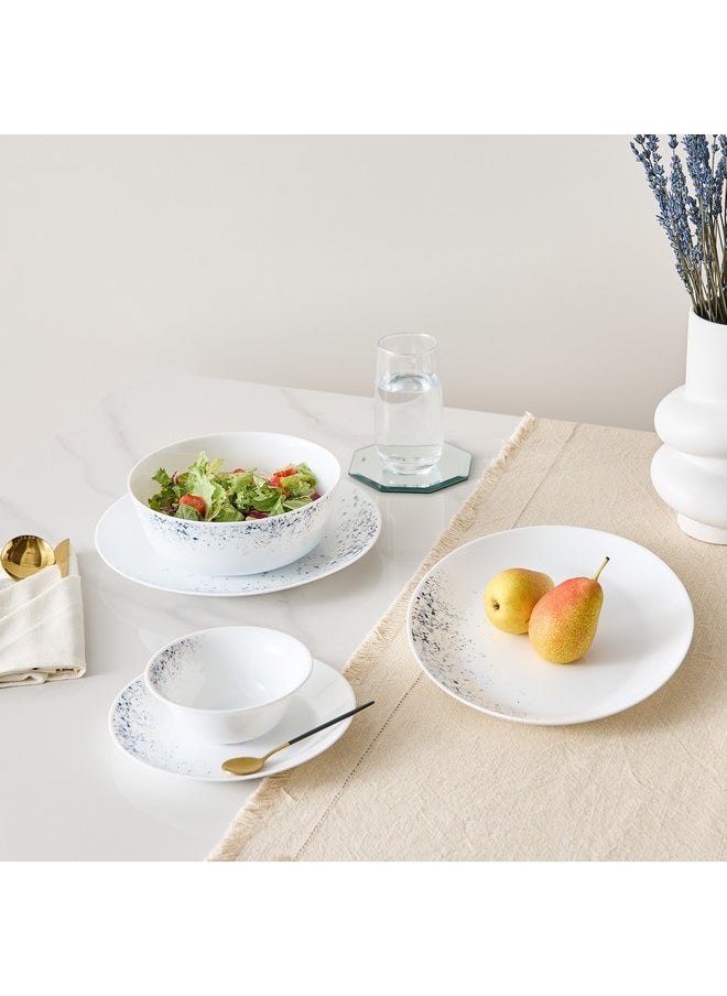 Home Box Sprinkle Opalware Side Plate 19 x 2 x 19 cm  - Image 4