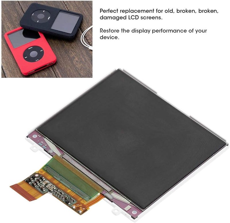 LCD Display Screen, Inner LCD Display LCD Screen LCD Module Replacement LCD Screen Repair Part for 6th Gen 80GB 120GB 160GB - Image 2