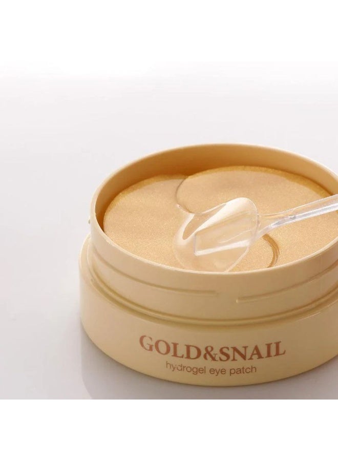 Petitfee Petitfée Gold and Snail Hydrogel Eye Patch to Reduce Dark Circles 60units - Image 3