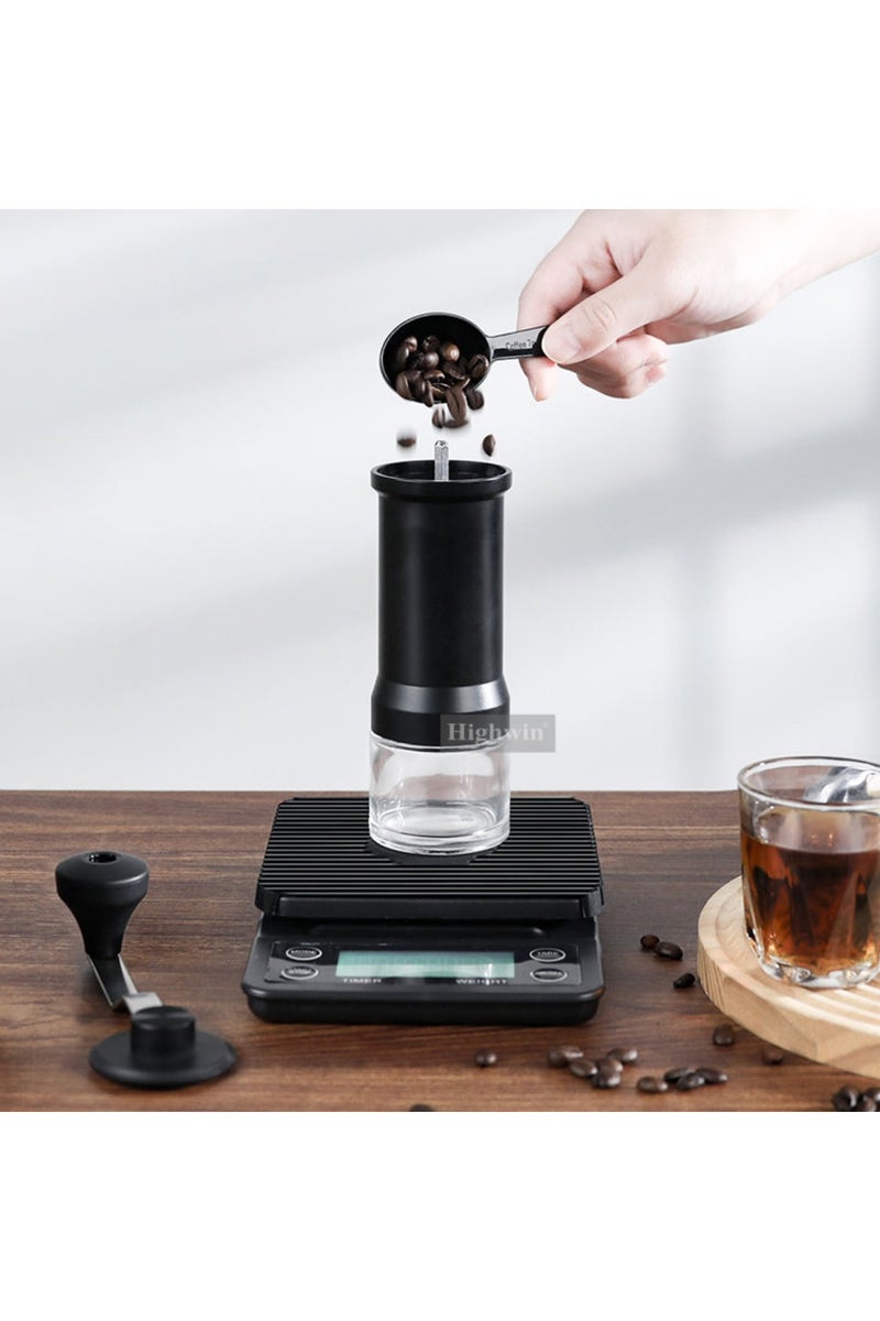 دينكس طقم قهوة يدوية دنكس 12 قطعة، مطحنة قهوة يدوية، طقم هدايا قهوة بالتنقيط للسفر في الهواء الطلق - Image 4