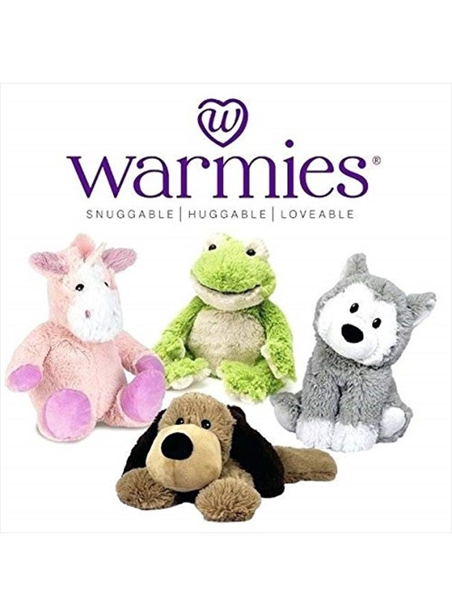 Warmies Intelex Warmies Microwavable French Lavender Scented Plush, Jr. Elephant, Pink, 6" x 2" x 4" - Image 3