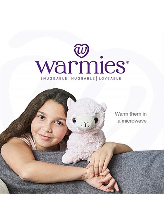 Warmies Intelex Warmies Microwavable French Lavender Scented Plush, Jr. Elephant, Pink, 6" x 2" x 4" - Image 2