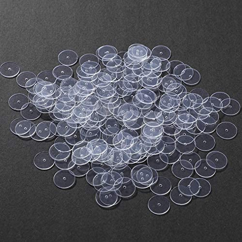 Hopea Jewels (200 Pcs Approx) Clear (No Colour-Tansparent) Soft Silicone Rubber Button/Earring Back Stopper for Gold Diamond Platinum Silver Earring/ Ear Button For Heavy Earrings/ Earring Button Support/Earring Button Support For Big Holes/ Earrings Button Big Size/ Earring Back Button Supporter/ Earring Back Button Stopper/ Earring Button Support Plastic/ Earring Buttons For Studs/ Earring Support Buttons/ Earring Back Buttons/ Earring Back Buttons To Seal Big Holes