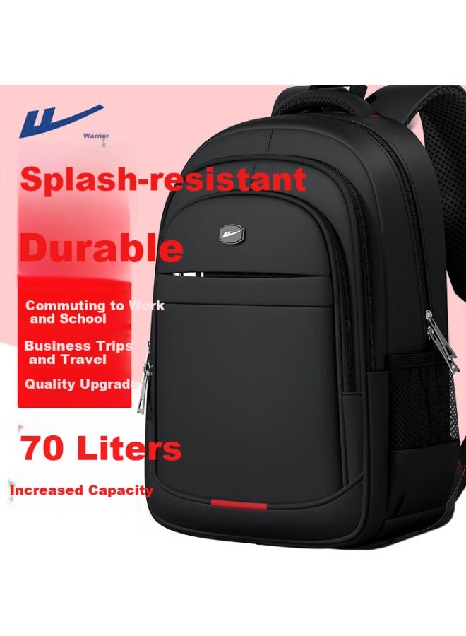 Pull Back Warrior Large Capacity Backpack For Middle And High School Students, Men's Commuter Casual Business Laptop Travel Backpack - Image 1