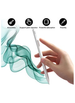 TecV Stylus Pen for iPad with Palm Rejection, Active Pencil Compatible with (2018-2022) Apple iPad Pro (11/12.9 Inch),iPad Air 3rd/4th Gen,iPad 6/7/8th Gen,iPad Mini 5th Gen for Precise Writing/Drawing  - Image 2