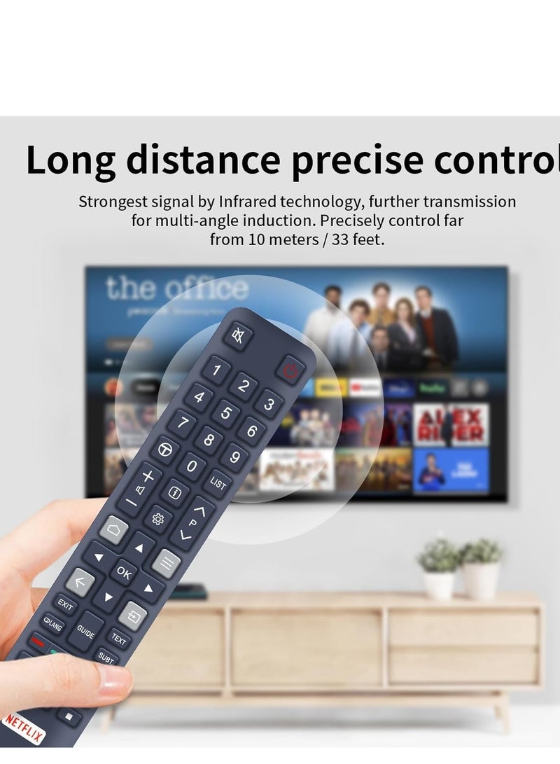 AMGREEN جهاز التحكم عن بُعد لتلفزيون AMGREEN TCL الذكي - Image 3