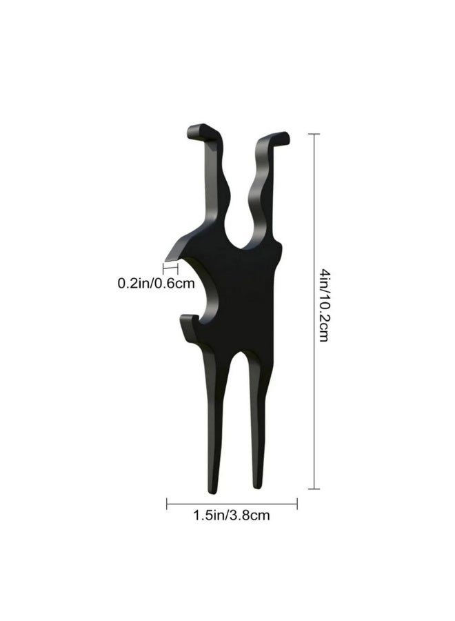 1PCS Magnetic Golf Cigar Holder Golf Cart Space Saving Stylish Turf Repair Tool Divot Tool Ball Marker Beer Bottle Opener Outdoor Sports Gift for Golfers - Image 3