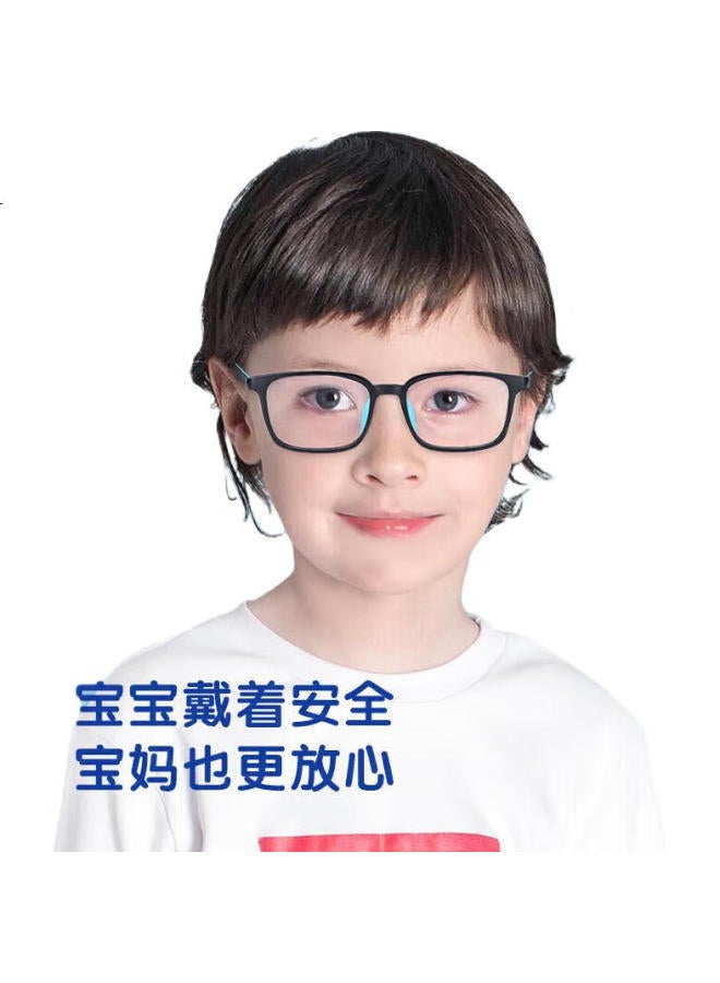 pulais Children'S Anti-Blue Light And Anti-Radiation Glasses, Unisex Frame, Black And Blue, 66132 - Image 2