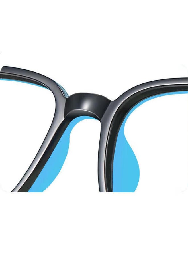 pulais Children'S Anti-Blue Light And Anti-Radiation Glasses, Unisex Frame, Black And Blue, 66132 - Image 1