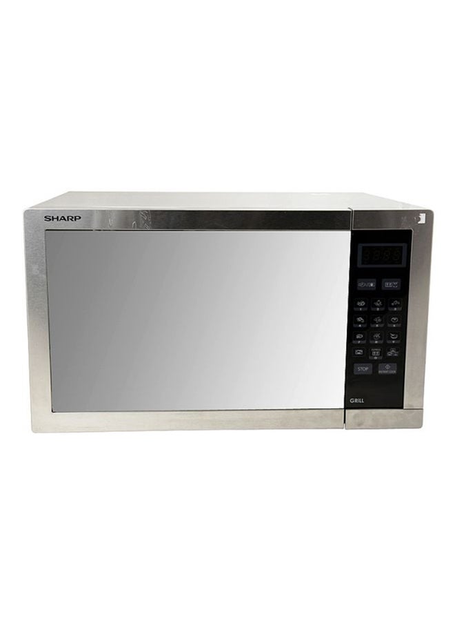 شارب فرن ميكروويف بـ 5 مستويات للطاقة، سعة 34 لترًا، وقوة 1100 واط، 34 L 1100 W R-77AT-ST رمادي - Image 1