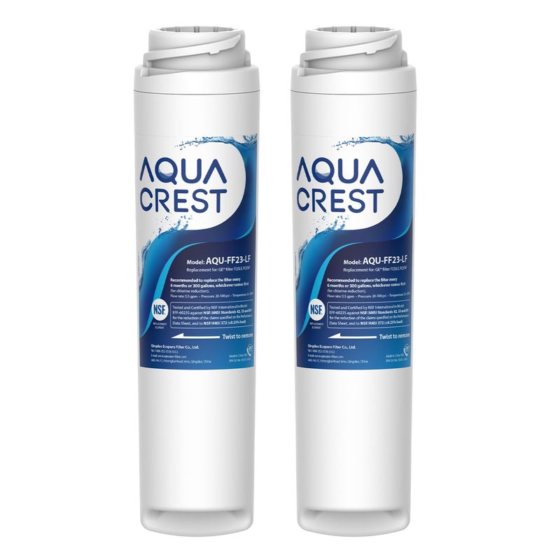 AQUA CREST FQSLF FQSVF       Replacement for GE FQSLF FQSVF FQSVN FQROPF GXSV65R 2 Pack