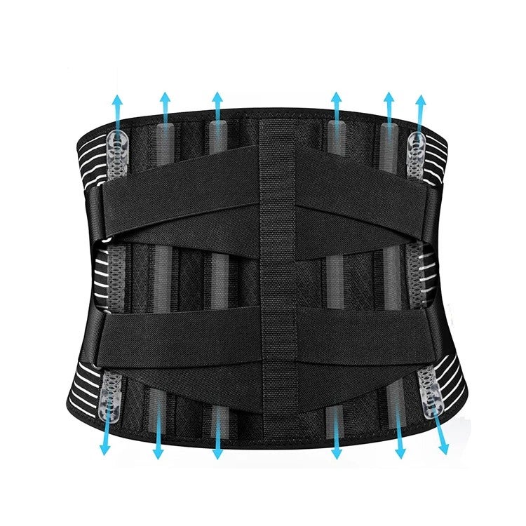 Bluejw Sport Fitness Waist Trainer Belt - Adjustable Compression Body Shaper - Slimming Waist Trimmer for Weight Loss & Lumbar Support - Image 2
