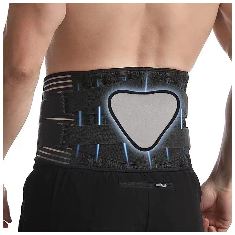 Bluejw Sport Fitness Waist Trainer Belt - Adjustable Compression Body Shaper - Slimming Waist Trimmer for Weight Loss & Lumbar Support - Image 1