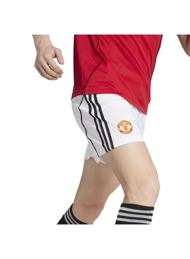 Adidas WHITE Manchester United 25/26 Home Shorts for Men | Best Price UAE