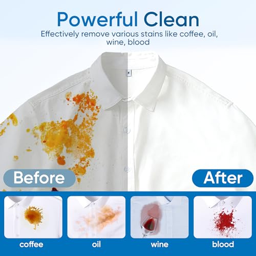 Fisroa Fragrance Free Laundry Detergent Sheets Travel Eco-friendly 300 Loads Fisroa Clothes Washing Detergent Sheets Plastic-Free Washer Strips, Unscented Liquidless Laundry Strips Tablet - Image 4