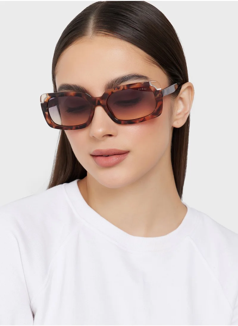 GUESS Modified Rectangle Sunglasses